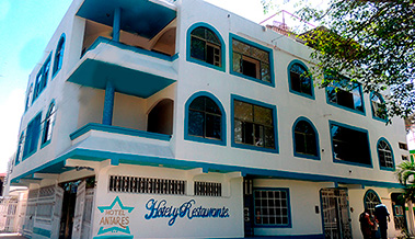 Hotel Antares en Paraíso Tabasco.